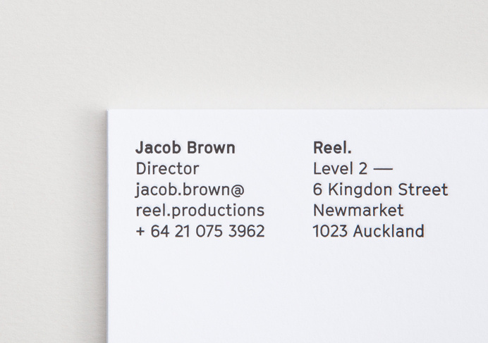 Reel by Richards Partners, New Zealand