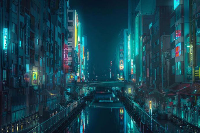 Cyberpunk Asia: Moody Street Photography by Adalberto Correale