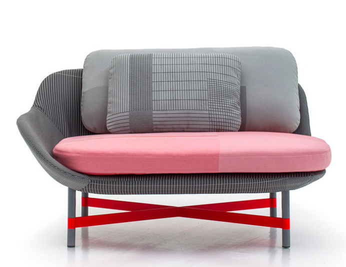 Minimalistic Ottoman Seat with Organic Form - furniture, furniture design, #design, modern furniture, #furniture
