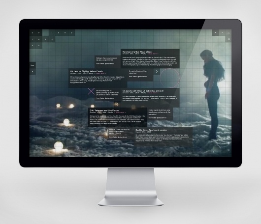 Oh Land « Design Bureau – Lundgren+Lindqvist #web