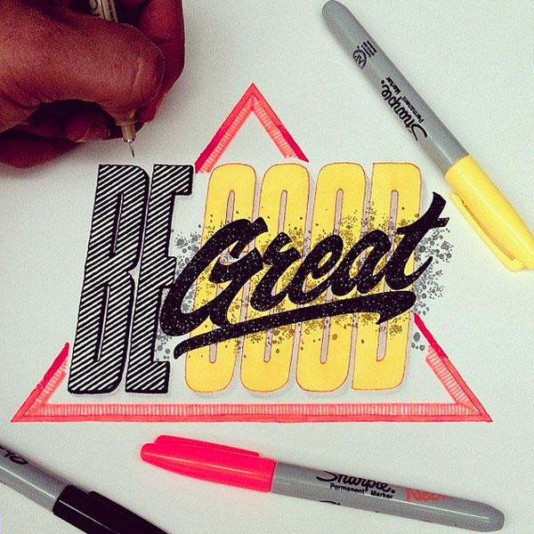 Color lettering by El Juantastico