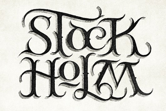 Simon Ã…lander #logo #stockholm #typography