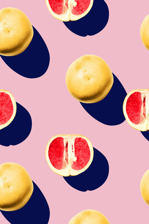 l-e-e-m-o: " FRUIT 15 2017 (Mixed media / 28″ x 40″) (Internet friends, summer is here!) "