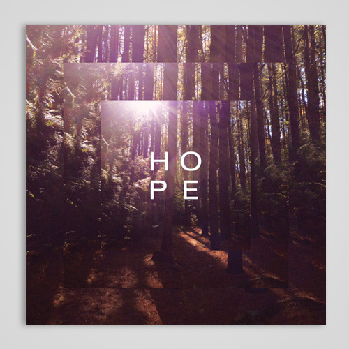 Qwill and Resonance / Hope #album #tree #woods #cover #photography #square #music #cd