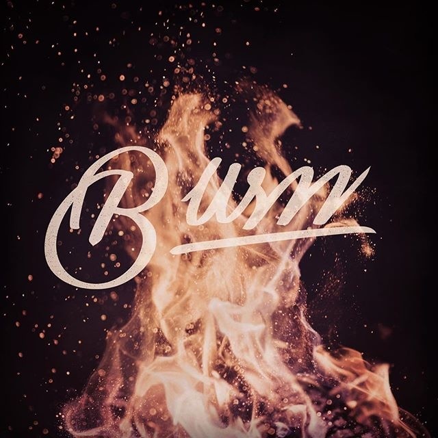 Burn. . . . . #type #typography #lettering #handlettering #calligraphy #goodtype #typegang #thedailytype #typematters #letters #handmadefont