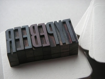 oficio: Typebeer #oficio #types #print #typebeer #wood