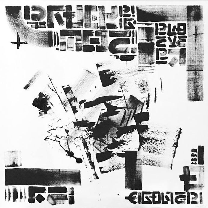 The Krank - Painting “Migration I/III” #thekrank #berlin #art #urbanart #painting #typography #krank