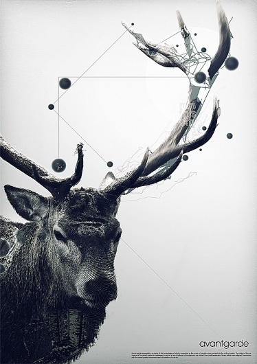 avantgarde on the Behance Network #poster #art