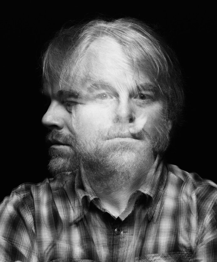 Philip Seymour Hoffman #seymour #white #philip #black #two #exposure #hoffman #double #and #face