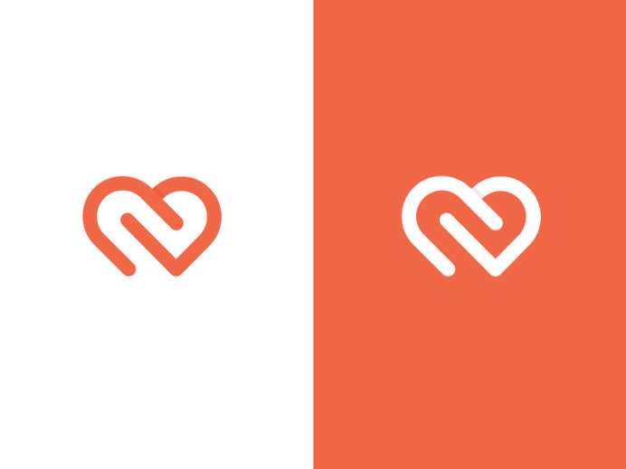 #logo #heart #brand #identity