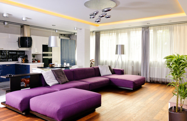 Functional Space: Modern Apartment in Odessa Exhaling Brightness #interior #design #space #architecture #room