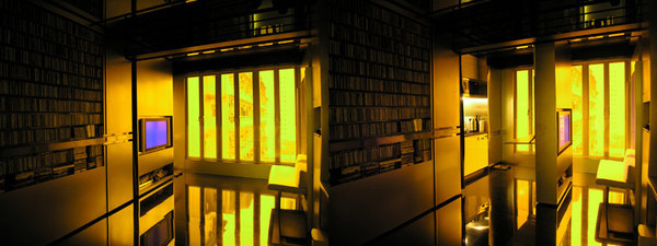 gary chang apartment domestic transformer hong kond designboom00 #yellow #gary #architecture #apartment #chang