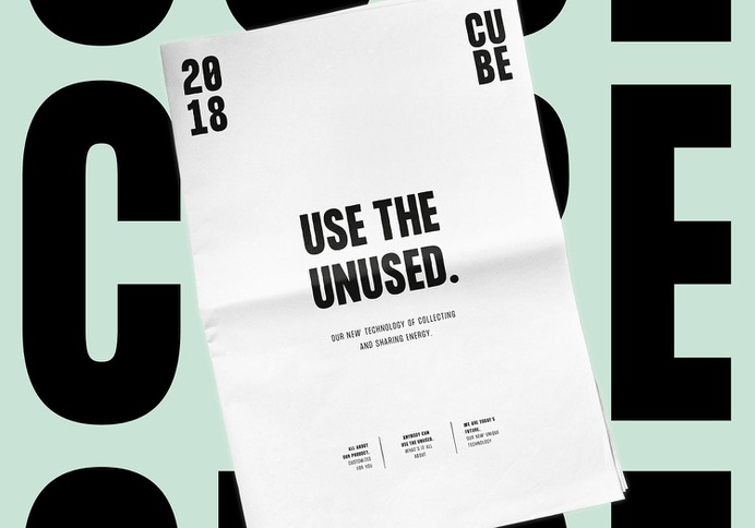 CUBE - Mindsparkle Mag Chung-Yun Yoo designed the branding for CUBE. Going to the supermarket, walking to work, dancing in the club: We are constantly moving. #logo #packaging #identity #branding #design #color #photography #graphic #design #gallery #blog #project #mindsparkle #mag #beautiful #portfolio #designer