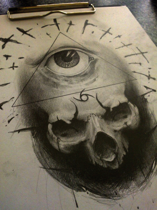 illuminati by AndreySkull on deviantART #skull #illuminati