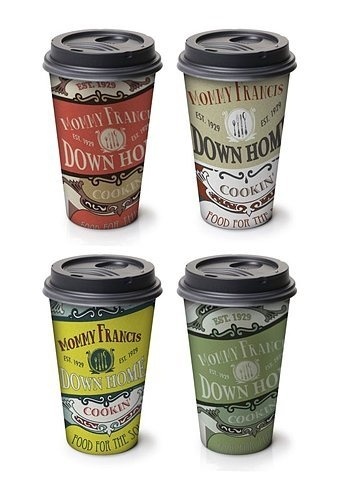 TheDieline.com #coffee #cups