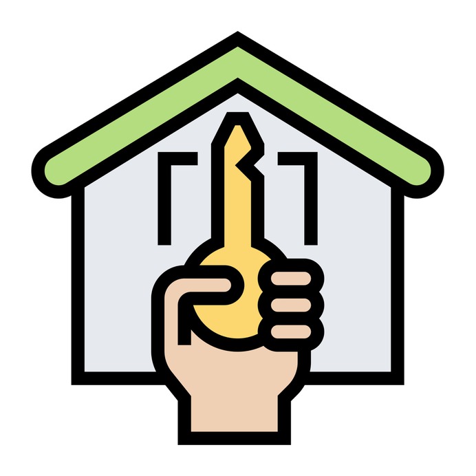 See more icon inspiration related to owner, key, rent, access, landlord, hand and hands and gestures on Flaticon.