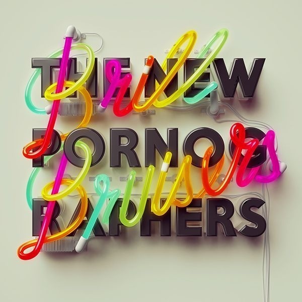 The New Pornographers by steven wilson #inspiration #cover #design #typography