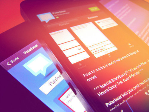 Polarbear App Now Available For BlackBerry 10 & PlayBook! #polar #playbook #10 #teamblackberry #bb10 #blogging #app #polarbear #networking #blackberry #bear #blackberry10 #social