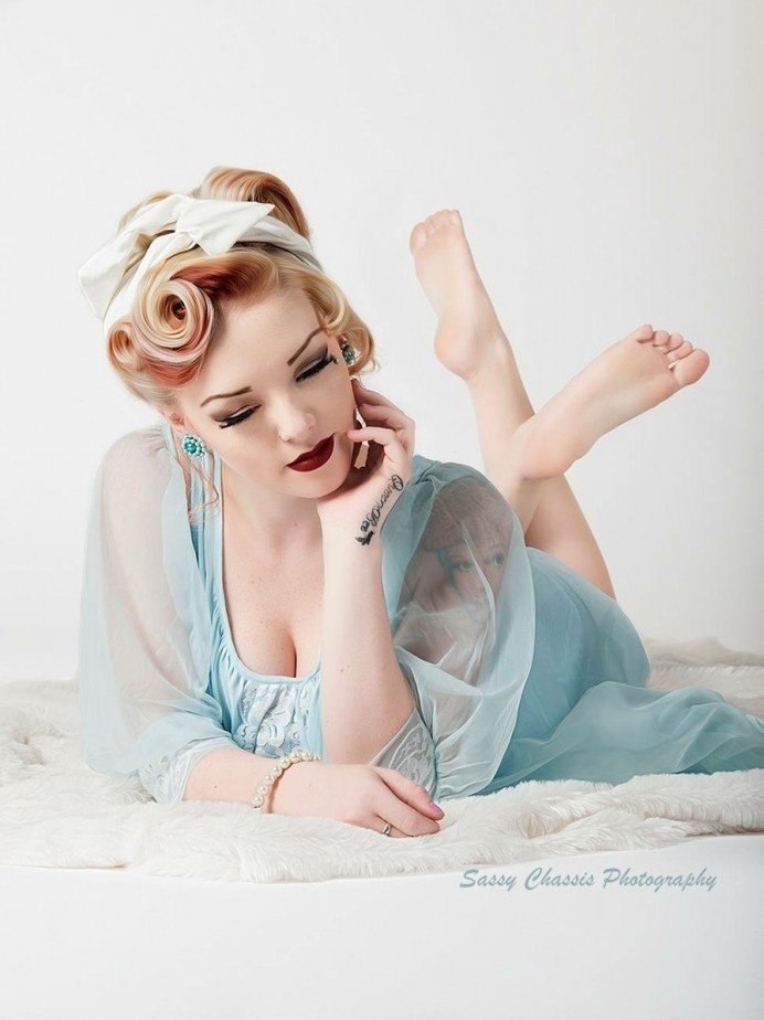 Pajama Party Pinup – Savanna May by SassyChassis