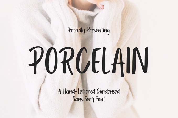 Porcelain - Free Fonts Download