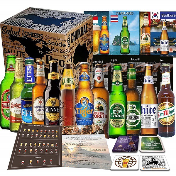 Send Wine Gifts to Germany Dozen Beer Box
