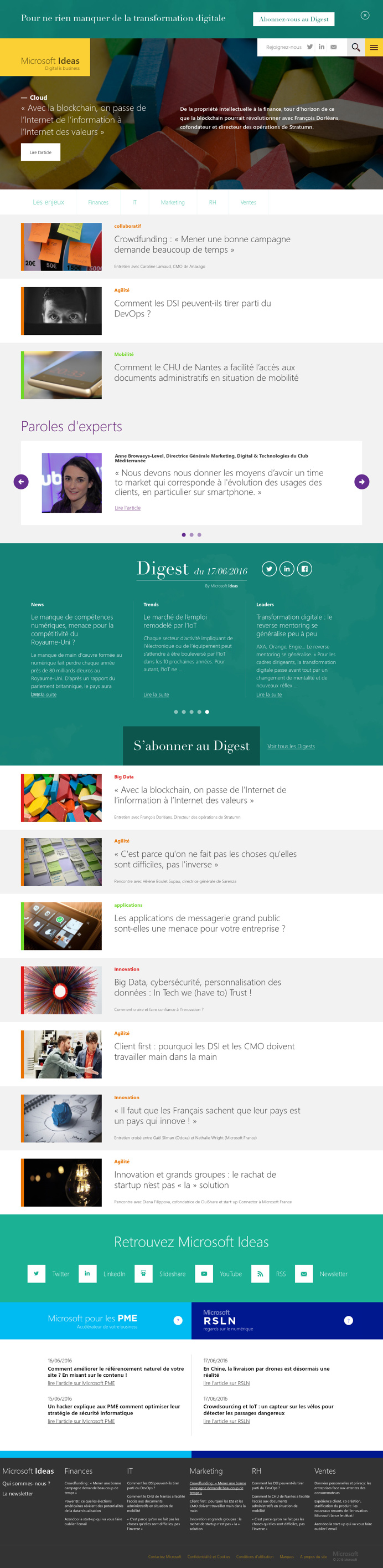 Microsoft Ideas | Digital is business