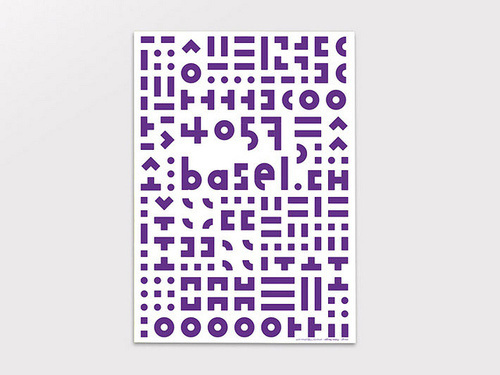 maxim likes things #type #poster #geometric #purple
