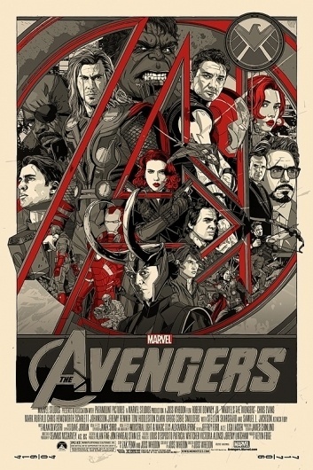 Fantastic Mondo Poster For Marvel's 'The Avengers' #avengers #movie #poster #the