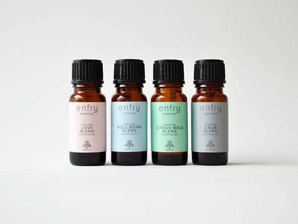 ENFRY Essential Oil Packaging by Roberta Gheda