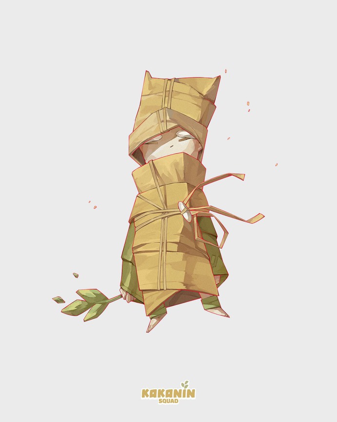 Buri, the Suman Magician KAKANIN SQUAD— Sticky Rice Character Designs