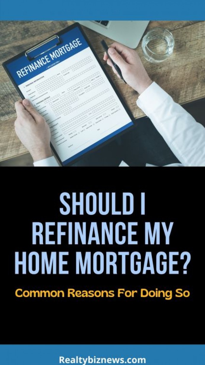 What to Know About Refinancing a Home Mortgage Infographic