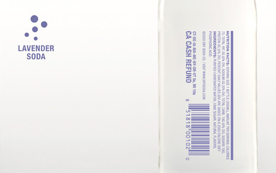 DRY Soda Company #packaging