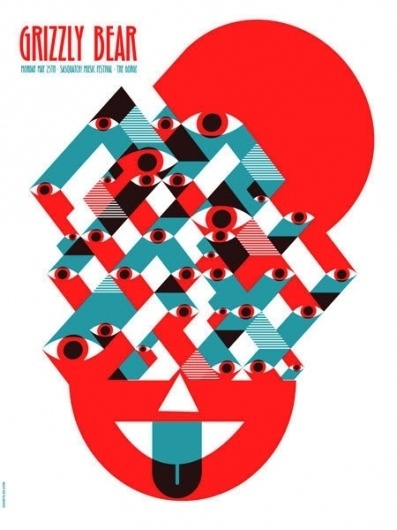OMG Posters! » Archive » New Art Prints and Concert Posters by Dan Stiles #music #geometric
