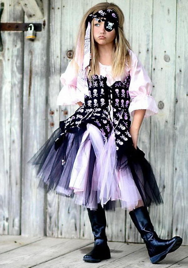Creative Costume Ideas Makeup And Image Inspiration On Designspiration - Homemade Diy Pirate Costume Girl