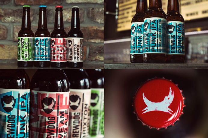 Brewdog #beer #branding #letterpress