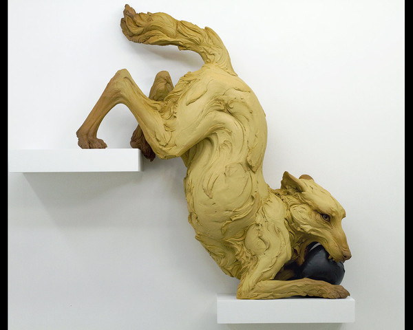 Beth Cavener Stichter- Choleric: too much yellow bile, irritable, hostile, bitter #art #sculpture #bethcavenerstitchner