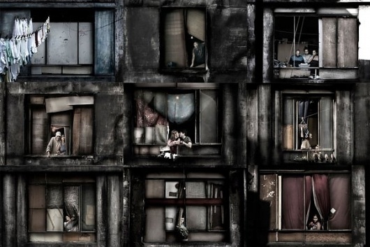 In a Window of Prestes Maia 911 Building by Julio Bittencourt » Creative Photography Blog #photography