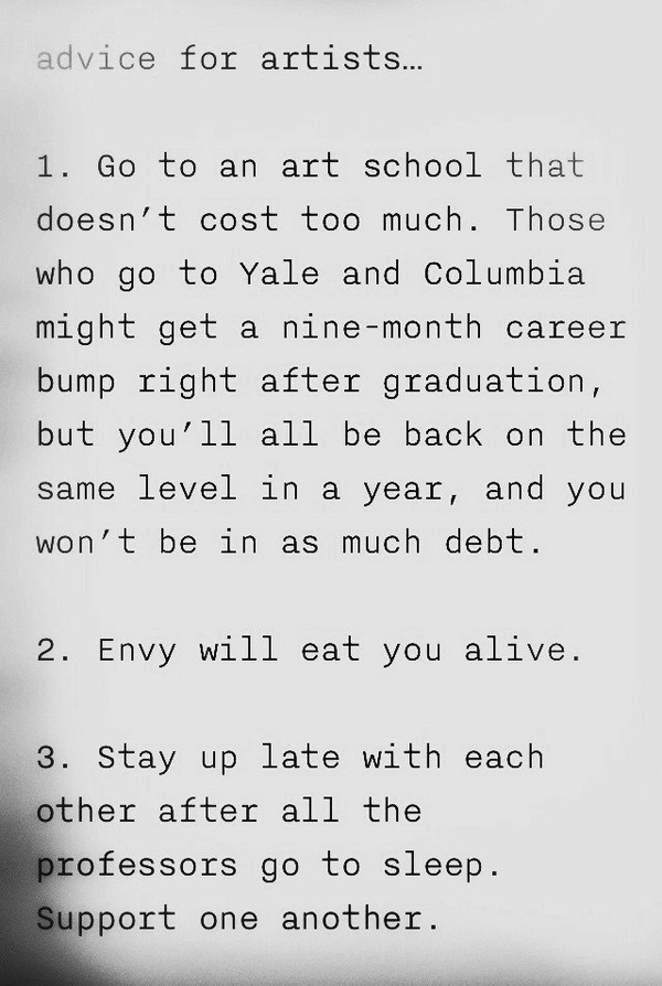 mindfudge:7knotwind:JERRY SALTZ advice for artists (quote found via:toddahh)kinda needed that #swords