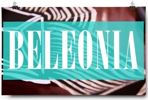 Beleonia #poster #beleonia