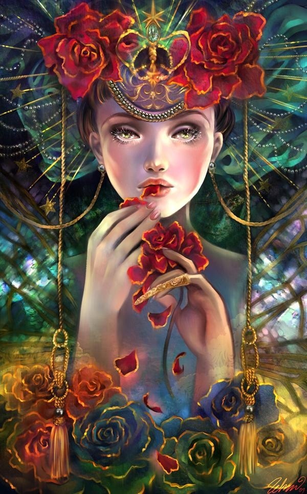 Fantasy Digital Portraits by Schin Loong #fantasy #schin #digital #loong #portraits