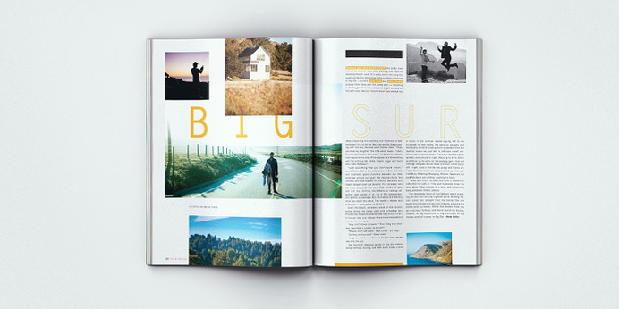 Surfing Magazine Editorial 2012 - Joy Stain #surf #surfing #print #spread #layout #editorial #magazine #typography