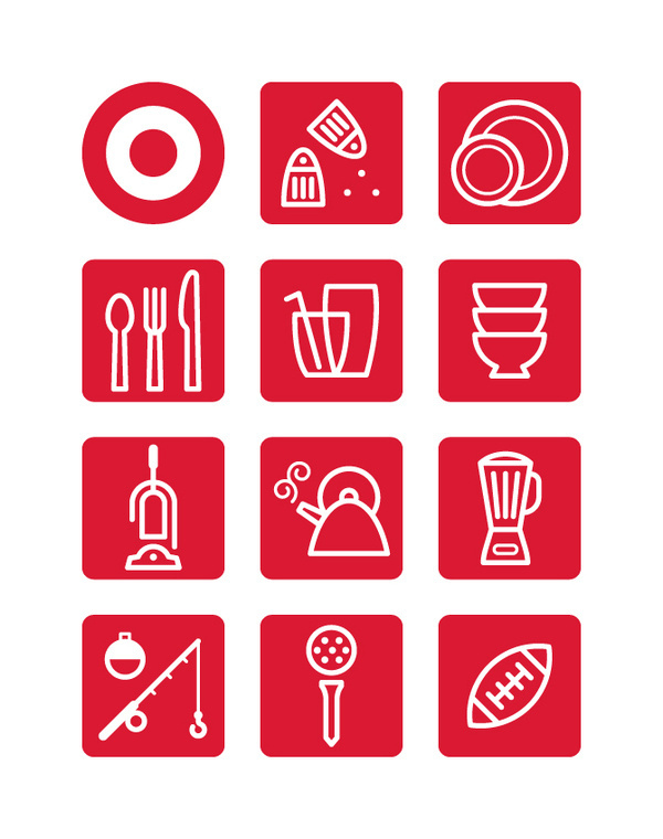 Target Icons Ty Wilkins #icons #pictogram