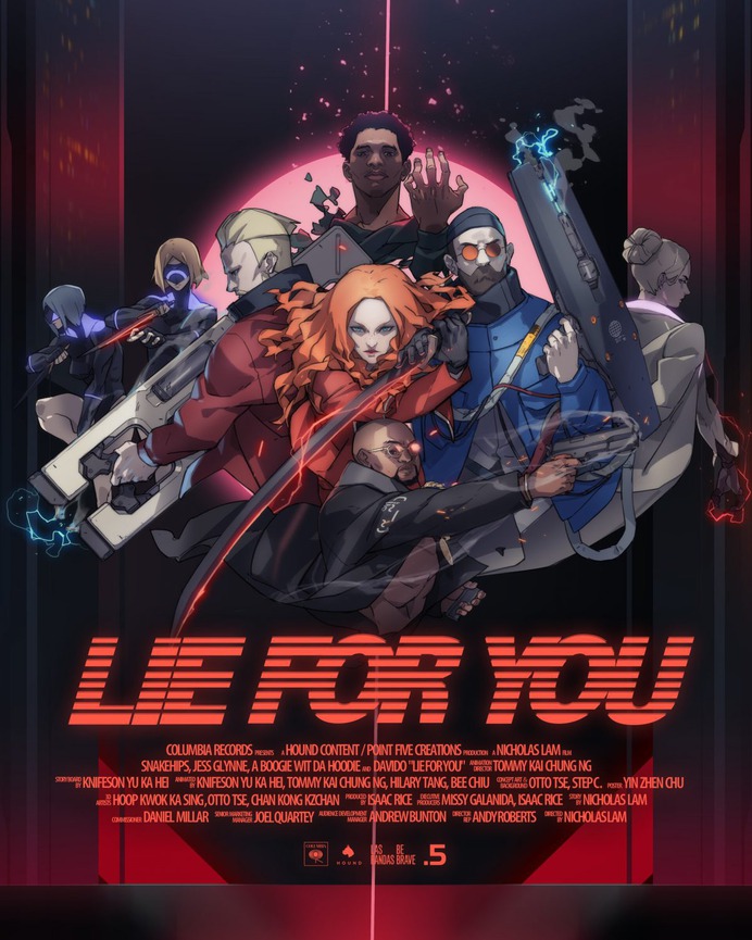 "Lie for you" Poster, yin zhen chu