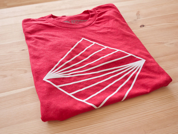 Horizon Tee by Ugmonk #horizon #tshirt #tee #red