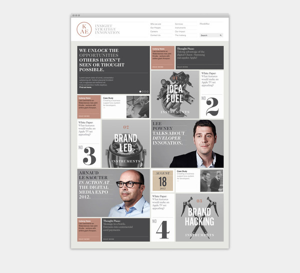 KAE Brand Identity #web