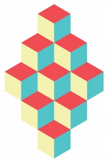 Benny Arts #pattern #cubes #benny #arts #pastel