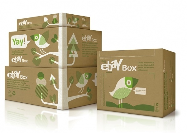Office | Work | eBay Box / Shipping greener #packaging #identity #box