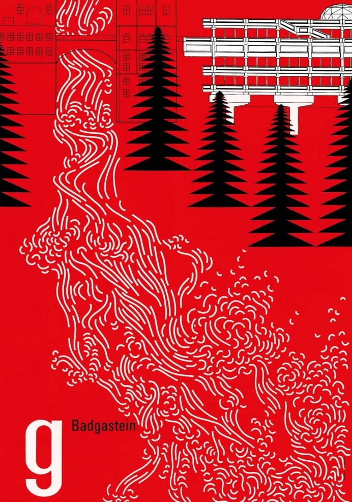 Otl aicher, bad gastein identity
