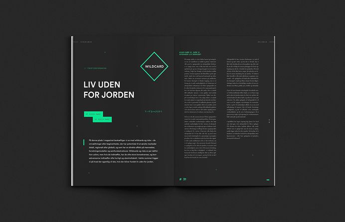 Scenario | Magazine Redesign on Student Show