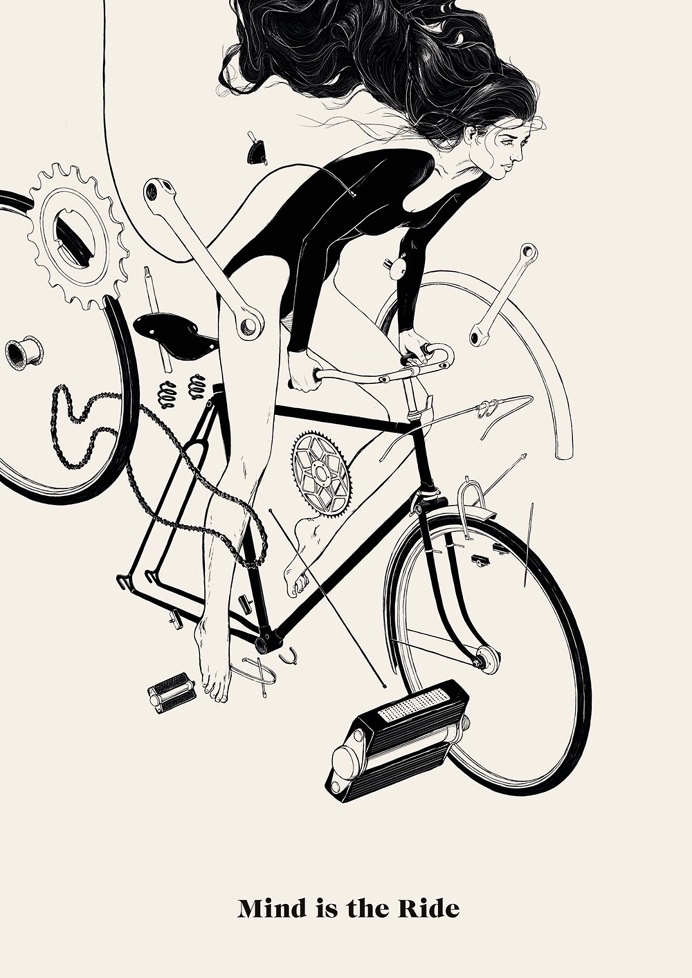 #bicycle #book #illustration #cycling #ride